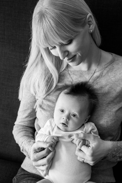 Babyfoto München mit Mama