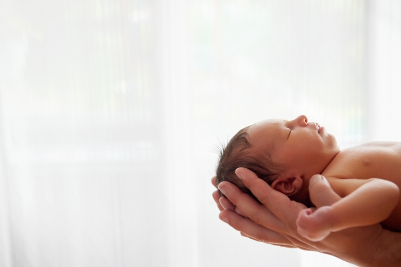 Babyfotografie zu Hause