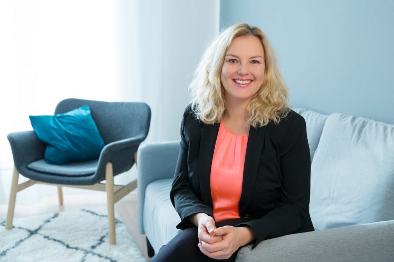 Businessportrait mit Couch