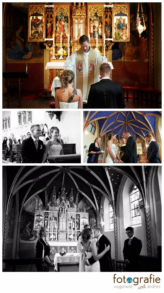 Hochzeitsfotos in Kirche Germering