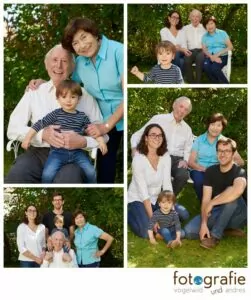 Familienfoto 3 Generationen